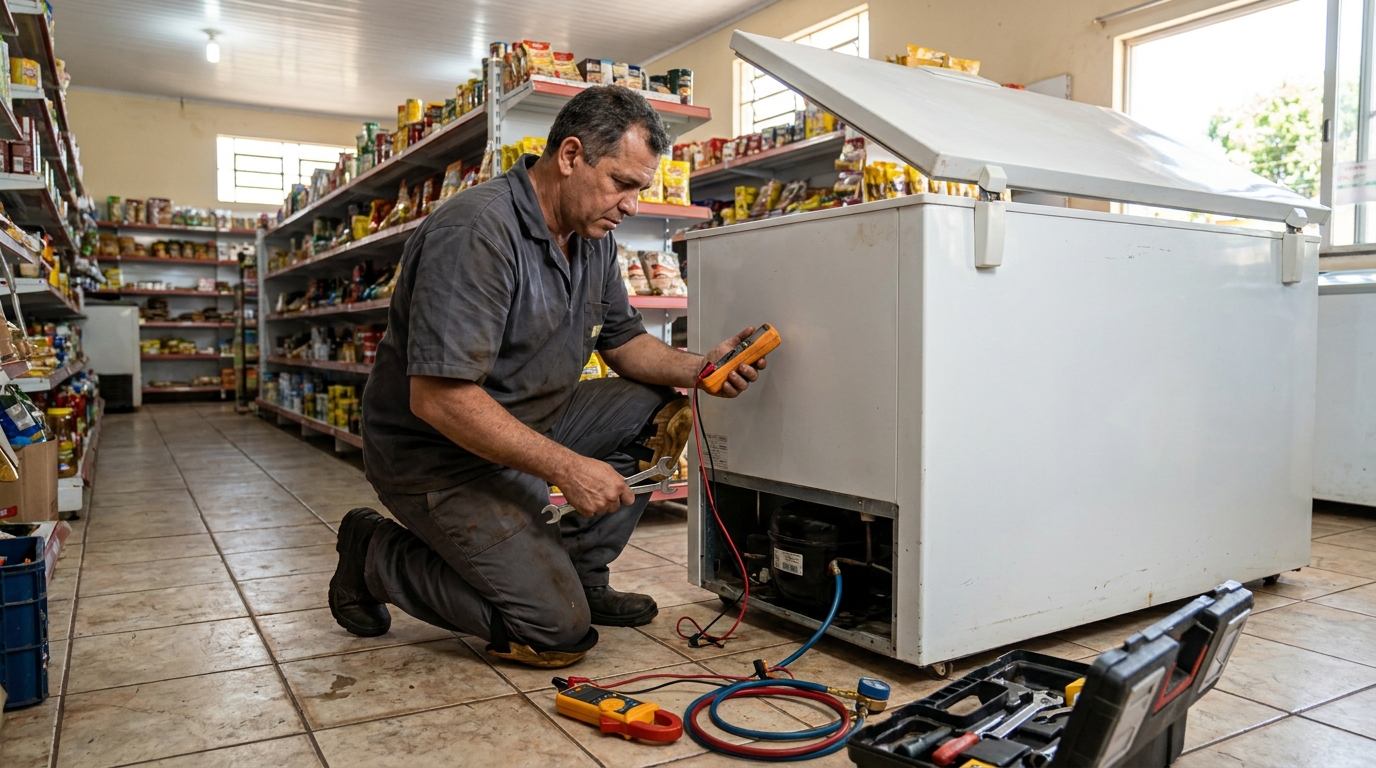 Manutenção em Motor Ventilador em Contagem‑MG